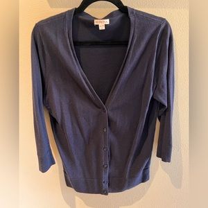 Navy Cardigan